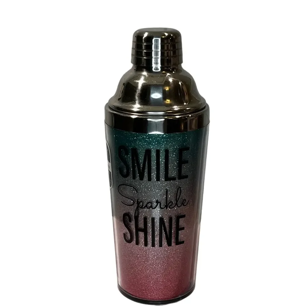 Cantini Colorful Cocktail Shaker 14oz Double Wall BPA Free